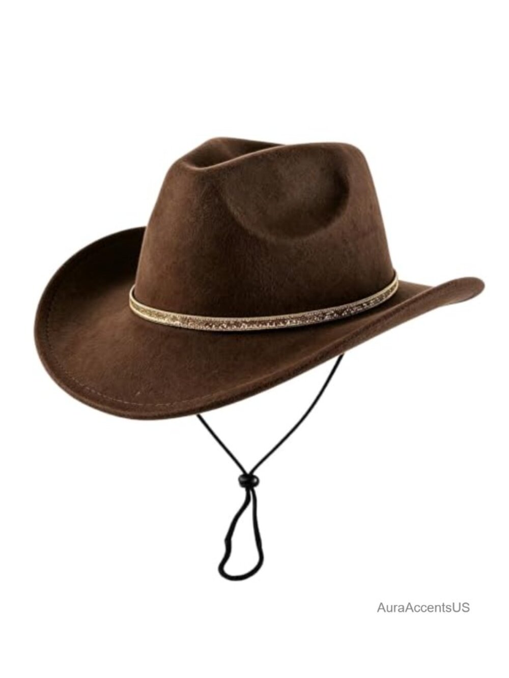 Cowboy Hat Wide Brim Braided Rope Cotton Blend Unisex Western Festival
